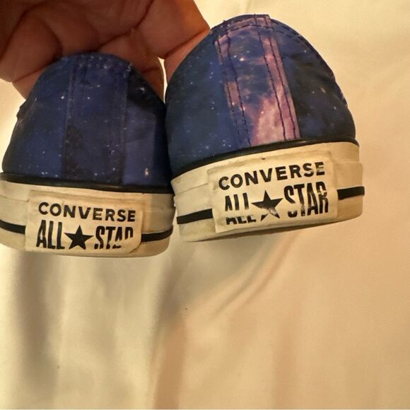 Converse Galaxy Blue and White Sneakers - Picture 10 of 14